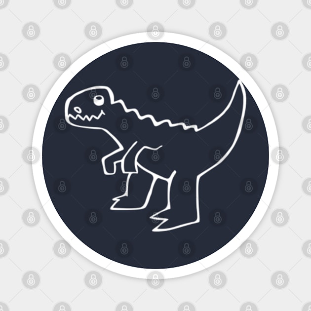 dinosaurus Magnet by Roocolonia